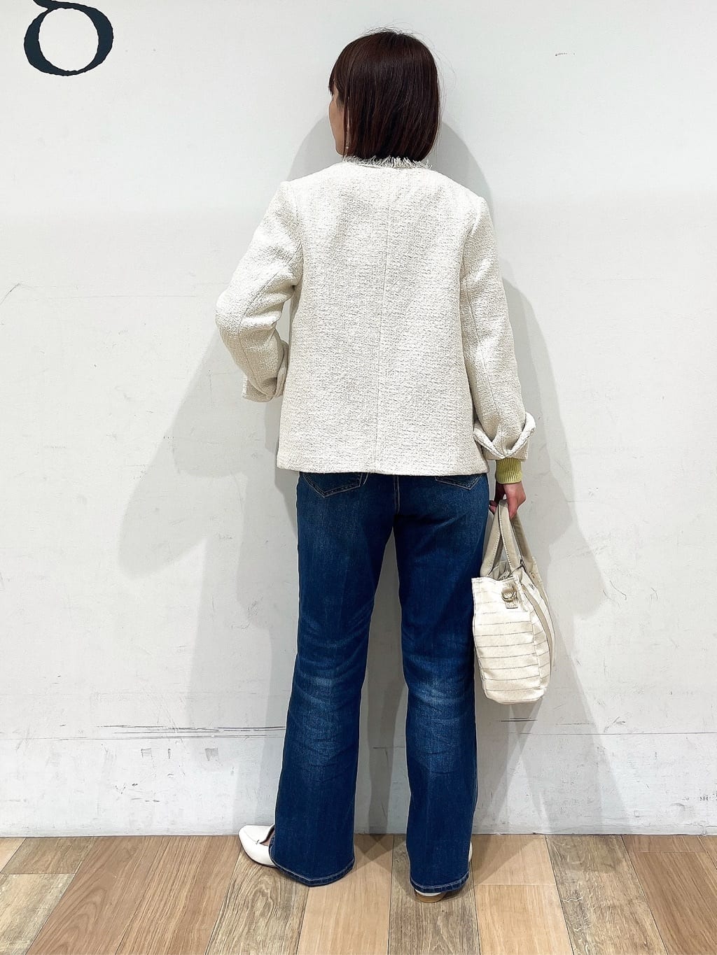 山さんさんの「grove｜メタルパーツローファーパンプス【晴雨兼用】」を使ったコーディネート