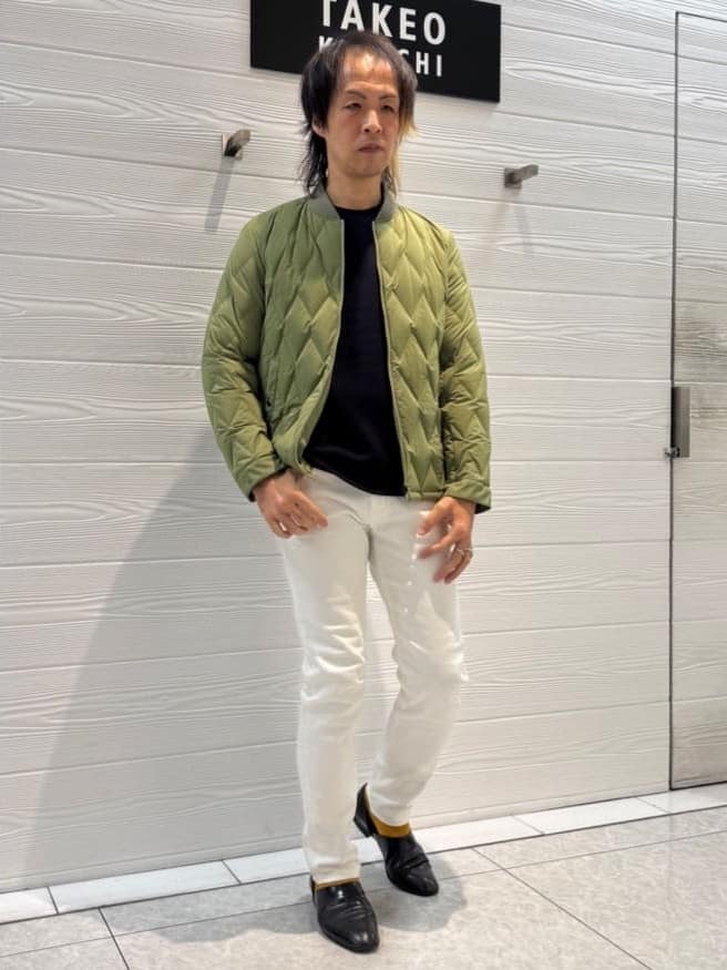井出恭輔さんの「TAKEO KIKUCHI｜【Sサイズ～】ストレッチ デニム パンツ」を使ったコーディネート
