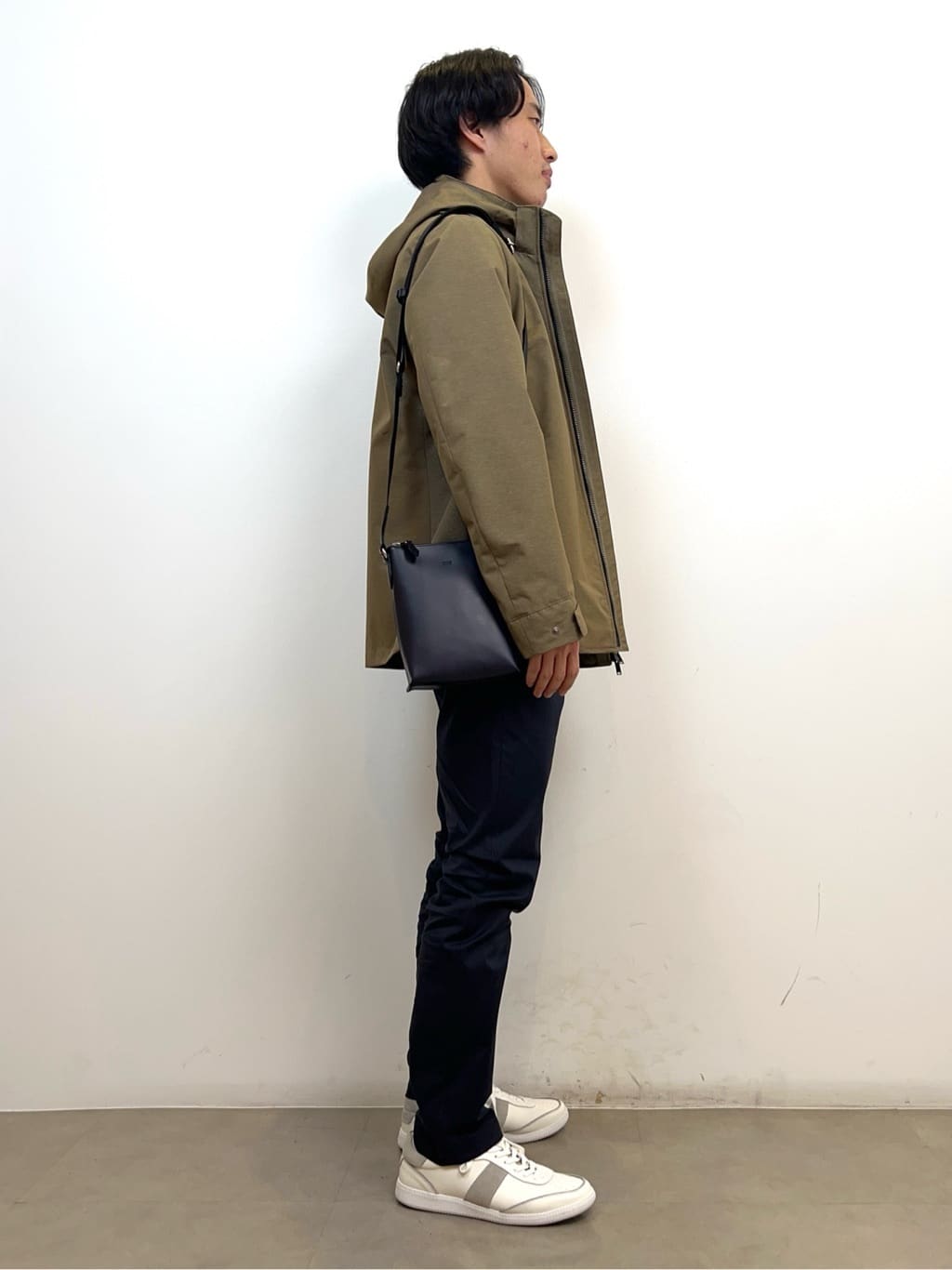 SHOSEIさんの「TAKEO KIKUCHI｜ハットモチーフ ジャカード ストライプ シャツ」を使ったコーディネート