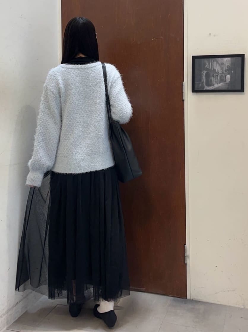 ふーちゃんさんの「SHOO･LA･RUE｜◆【セレモニーからデイリーまで】女性らしさあふれる チュールスカート」を使ったコーディネート