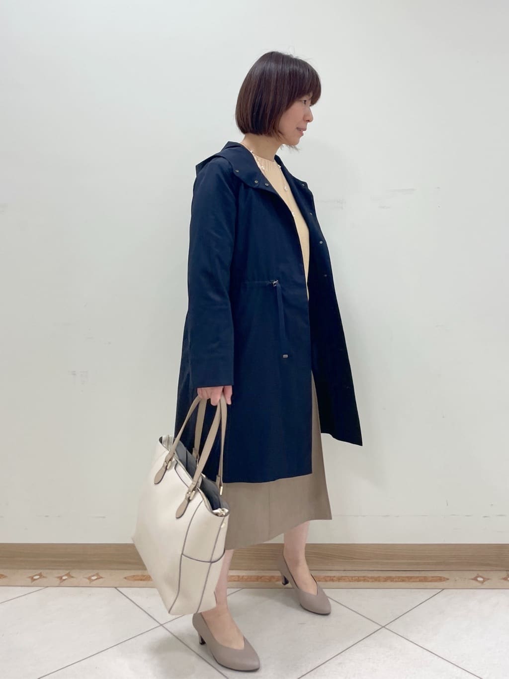 hanaさんの「Reflect｜◆【夏SALE／手洗い可／ホールガーメント（R）】ゆるシルエットニット」を使ったコーディネート