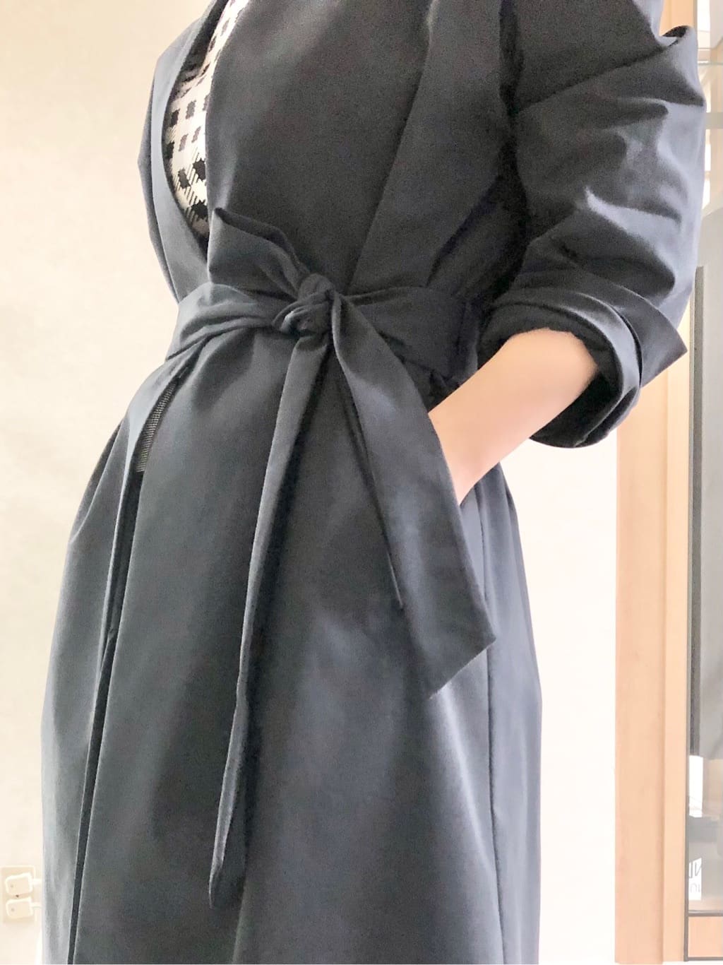 sayuさんの「UNTITLED｜◆【撥水】コットンライク ストレッチコート」を使ったコーディネート