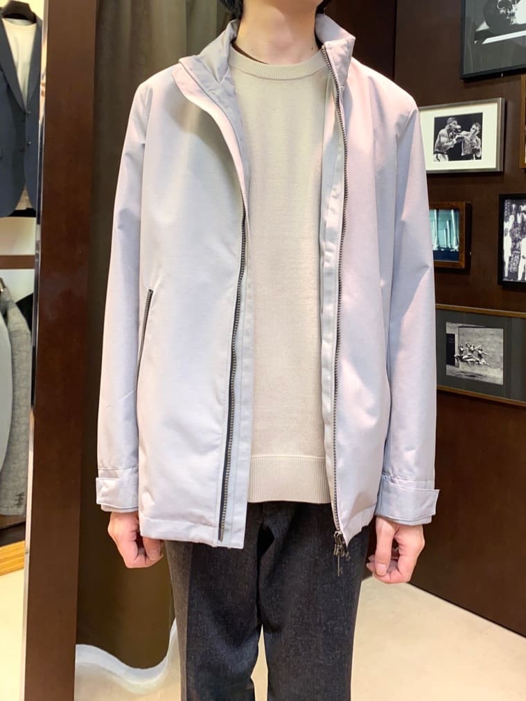 コバヤシさんの「TAKEO KIKUCHI｜【ONOFF対応】TRダブルニット ストレッチパンツ」を使ったコーディネート