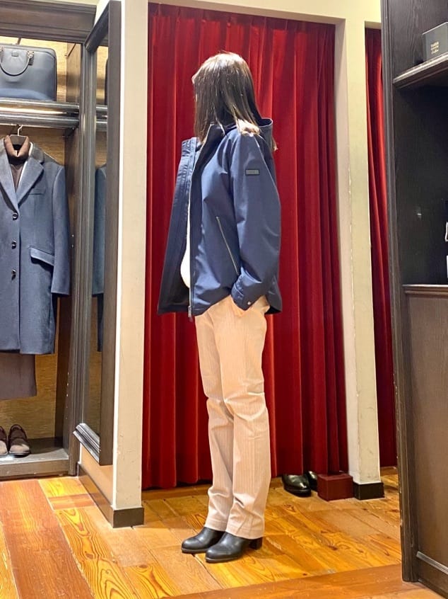 かわぴーさんの「TAKEO KIKUCHI｜【Made in JAPAN】播州織 ヘリンボン ストレート パンツ」を使ったコーディネート