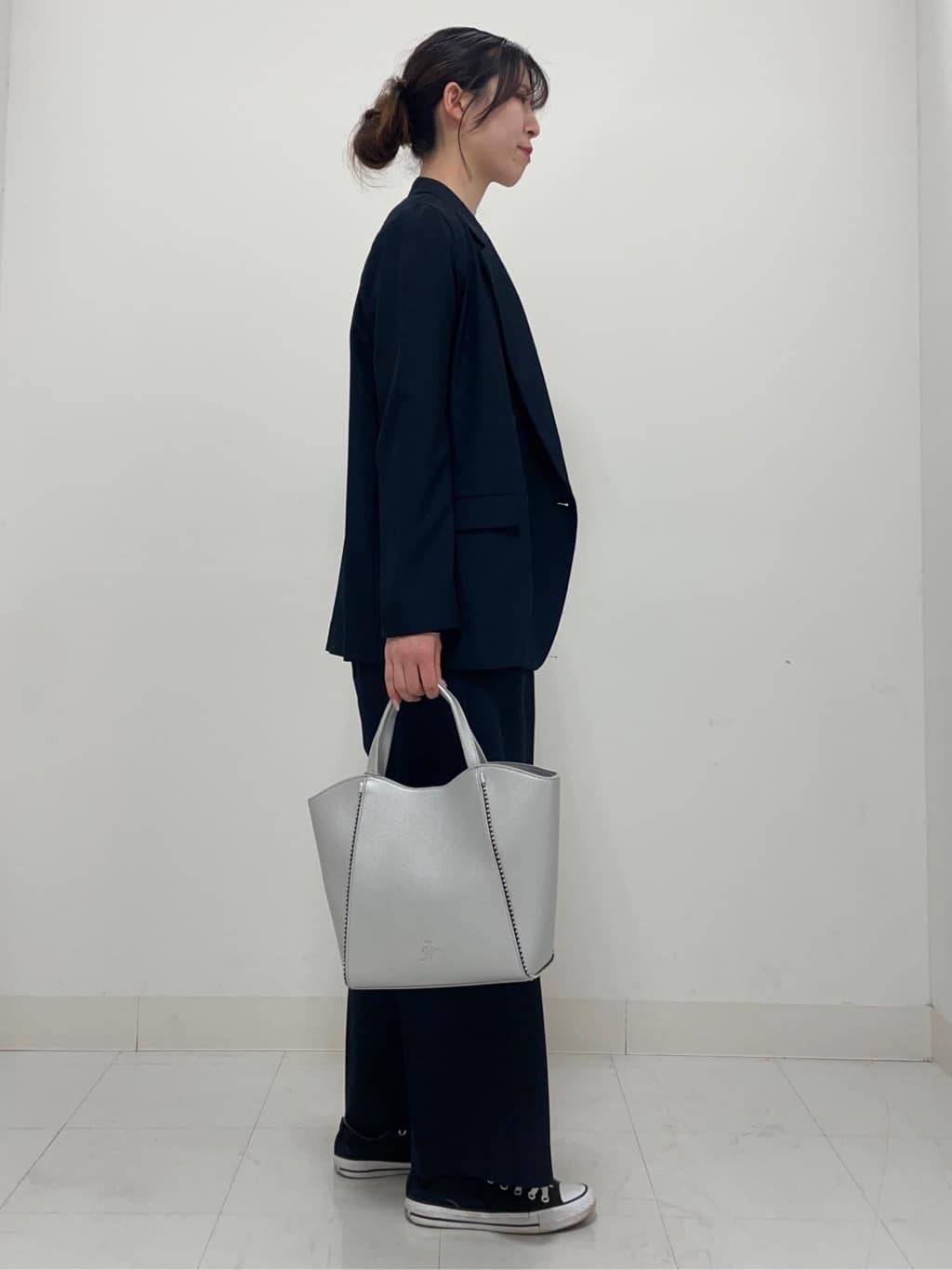KANNAさんの「Dessin｜◆【洗える】ロングスリーブTシャツ（XS～L）」を使ったコーディネート