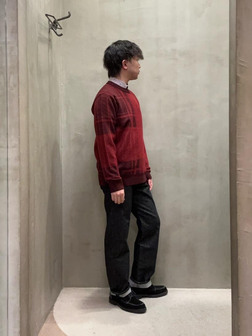 コウノ モトヤさんの「TAKEO KIKUCHI｜【モンスターストレッチ】日本製 ワンウォッシュ デニムパンツ」を使ったコーディネート