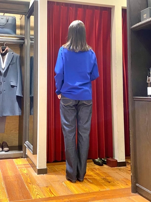 かわぴーさんの「TAKEO KIKUCHI｜【モンスターストレッチ】日本製 ワンウォッシュ デニムパンツ」を使ったコーディネート
