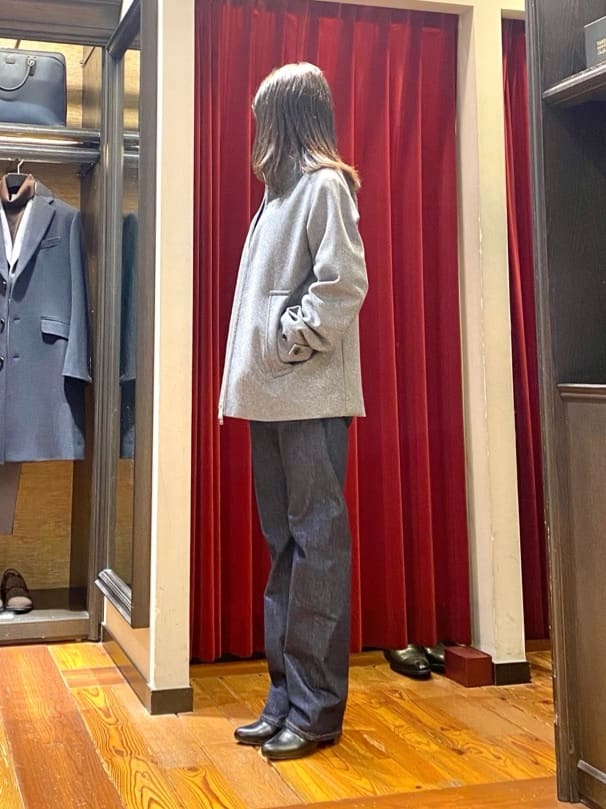 かわぴーさんの「TAKEO KIKUCHI｜【モンスターストレッチ】日本製 ワンウォッシュ デニムパンツ」を使ったコーディネート