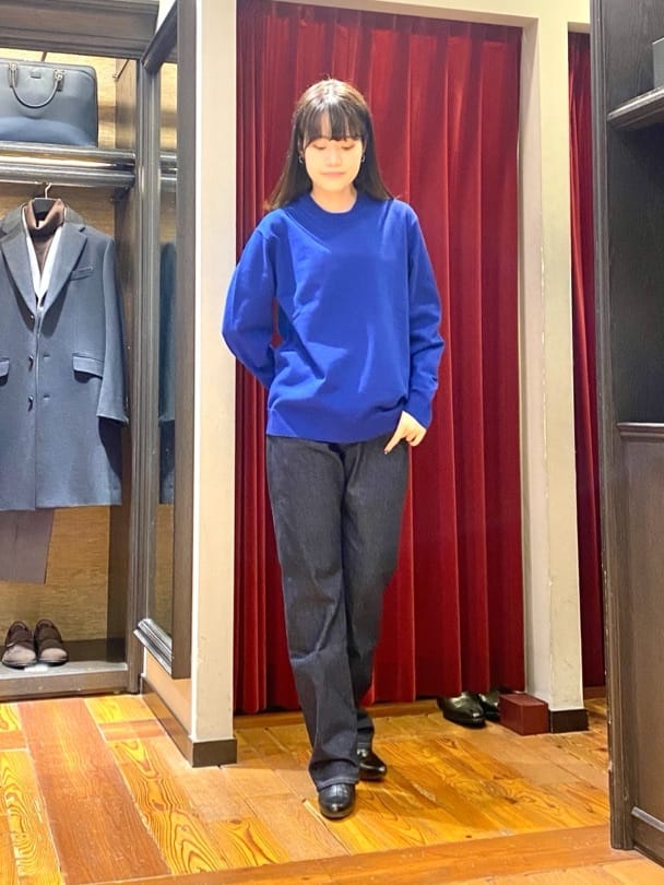 かわぴーさんの「TAKEO KIKUCHI｜【モンスターストレッチ】日本製 ワンウォッシュ デニムパンツ」を使ったコーディネート