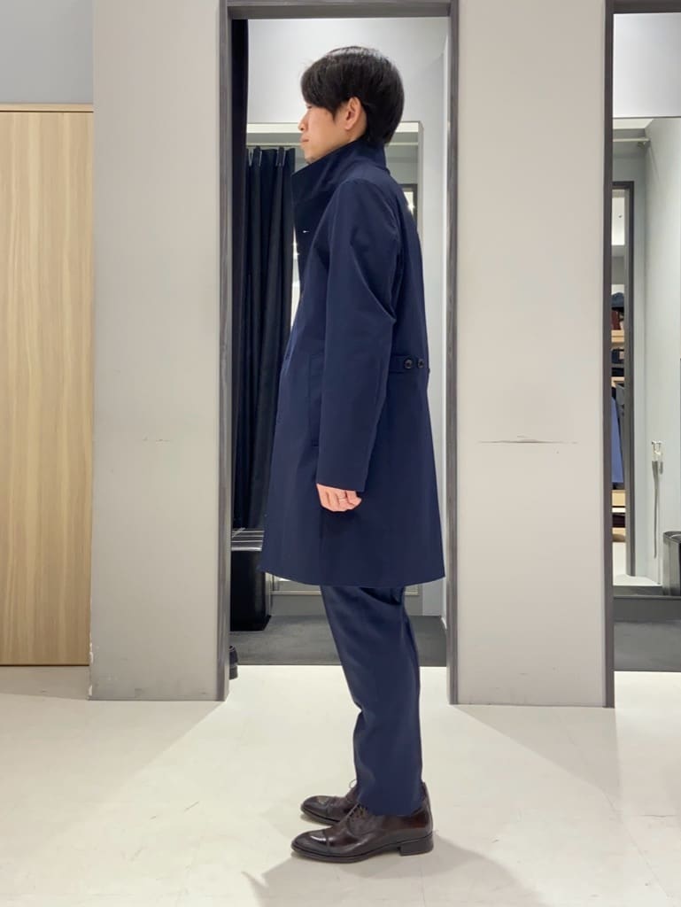 わいずみさんの「TAKEO KIKUCHI｜【Three by Three】シャイニーシャークピンヘッド スーツ/3ピース対応可」を使ったコーディネート