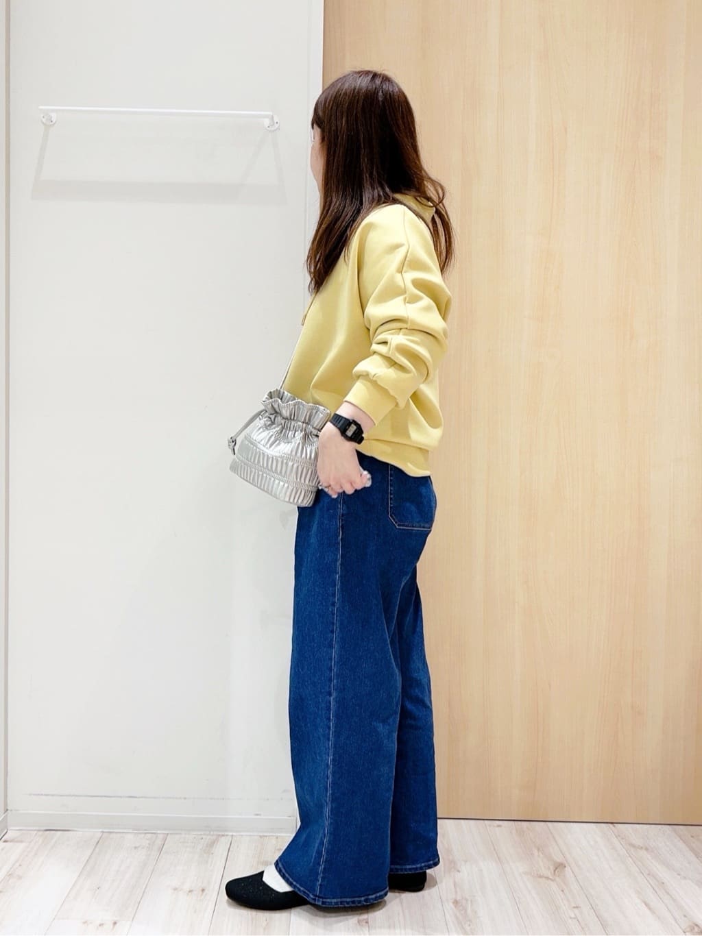 maaaさんの「SHOO･LA･RUE｜◆【高レビュー】洗えてサラサラ ニットパンプス」を使ったコーディネート