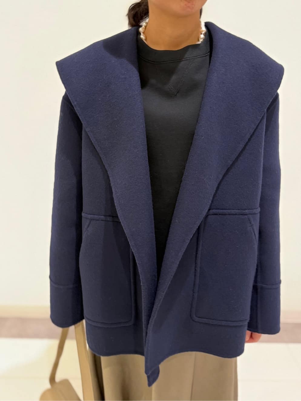 MIYAKAWAさんの「DRESSTERIOR｜【干場義雅&times;DRESSTERIOR】バックフリース プルオーバー」を使ったコーディネート