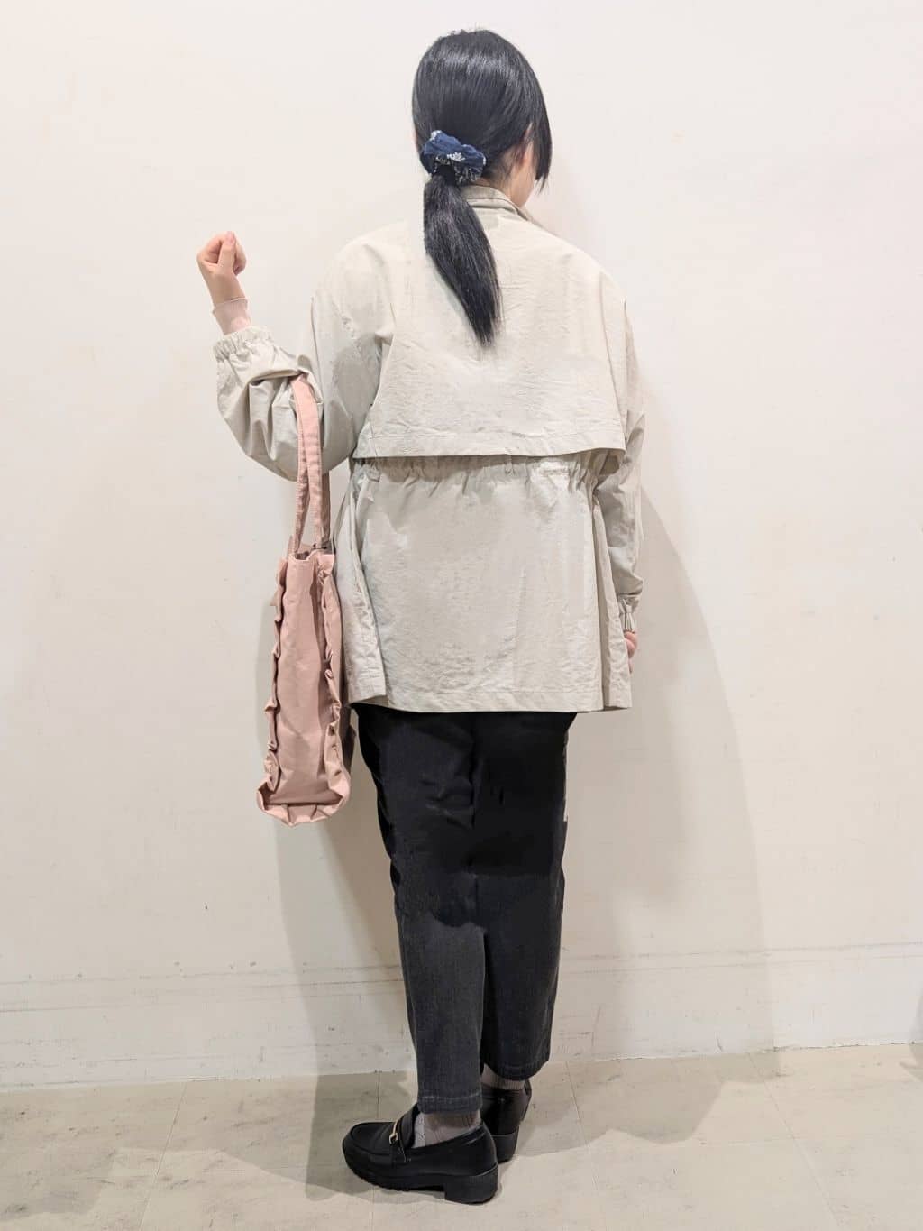 たぼく。さんの「SHOO･LA･RUE｜◆【撥水/防花粉】大人のデイリースタイルに スタンドカラーブルゾン」を使ったコーディネート