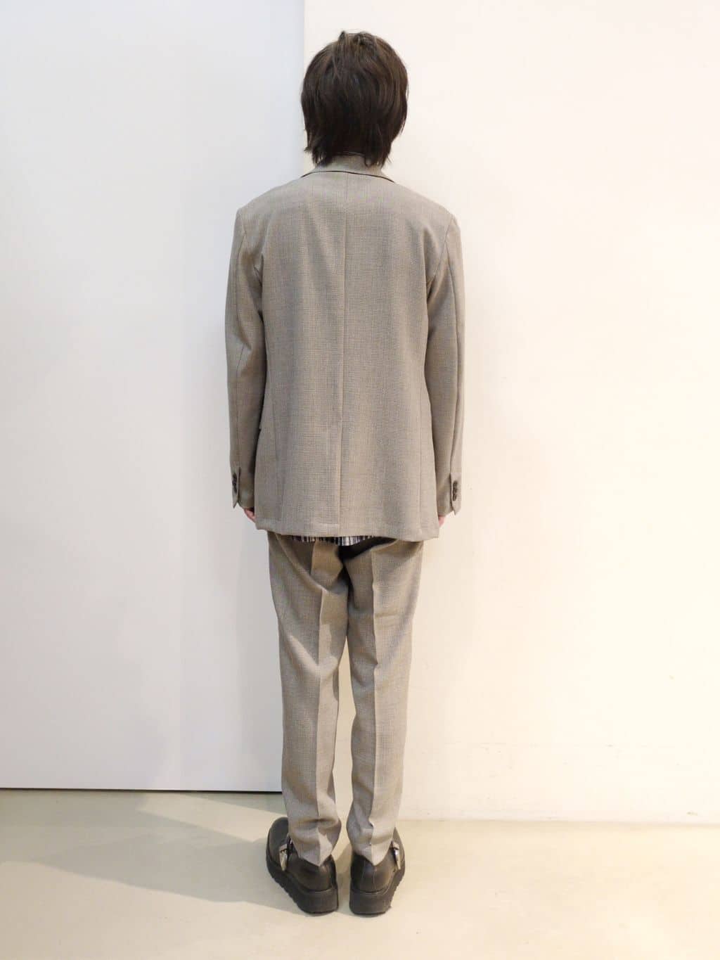 takeさんの「THE SHOP TK｜◆【CAVIAN/キャビアン】リサイクルシャークスキンテーラードジャケット セットアップ可」を使ったコーディネート