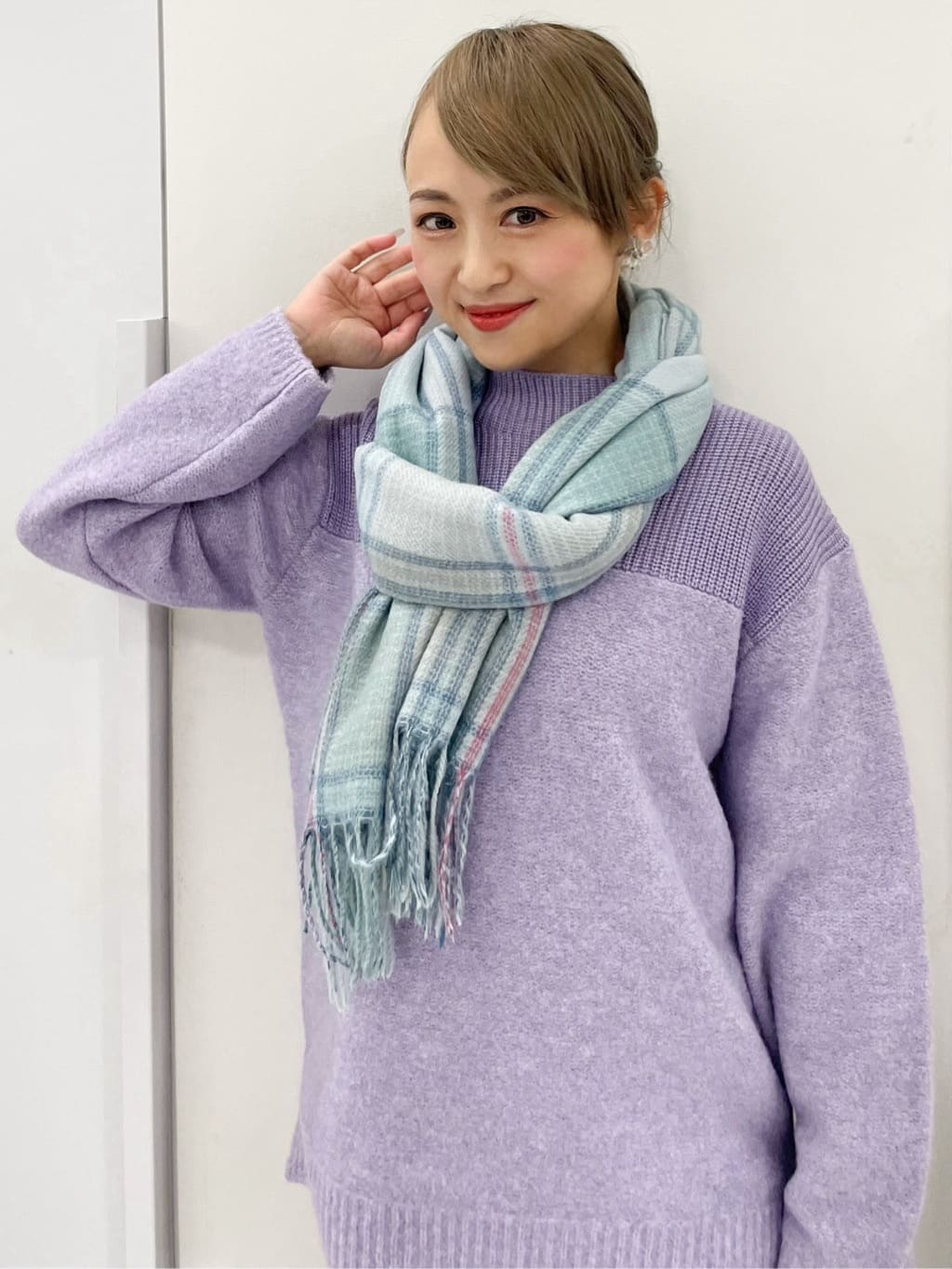 chiiさんの「COUP DE CHANCE｜【環境に配慮したデニム】細身デニムパンツ」を使ったコーディネート