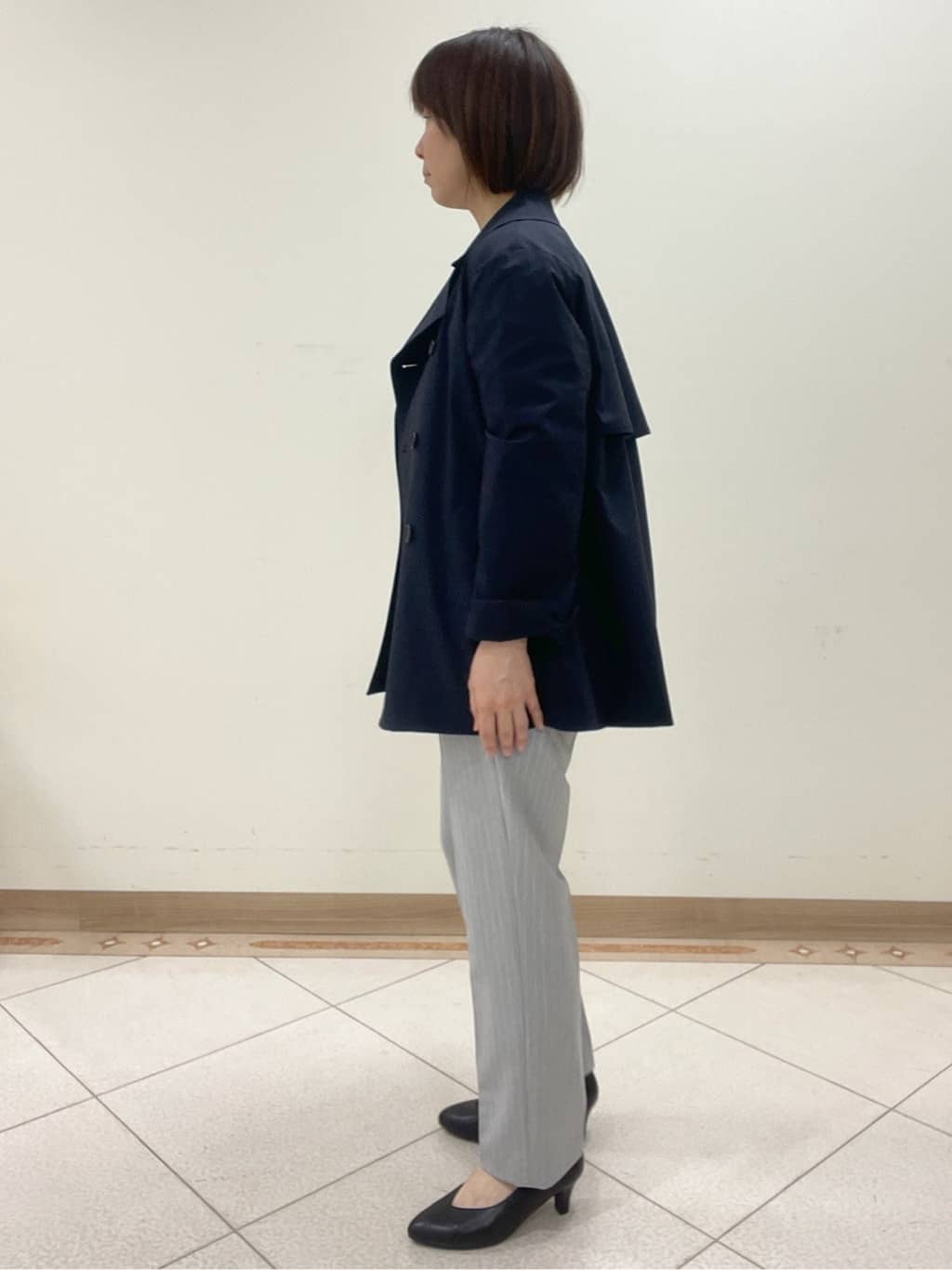 hanaさんの「Reflect｜◆【手洗い可／撥水】ライティミドル丈コート」を使ったコーディネート