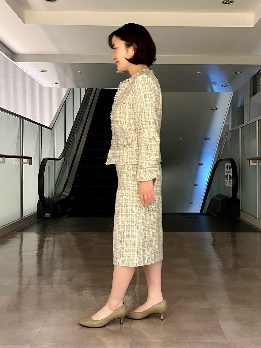 ちりんさんの「UNTITLED｜【セレモニー対応】レイヤードフェイクパール」を使ったコーディネート