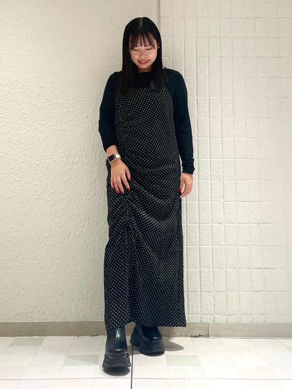 SEIKOさんの「ESPERANZA｜スニーカーソールニットショートブーツ」を使ったコーディネート