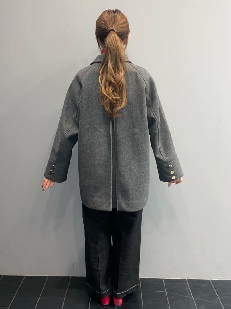 norimiさんの「THE SHOP TK｜【美脚/オ―ルシーズン】デニムマリンパンツ/洗濯機OK」を使ったコーディネート