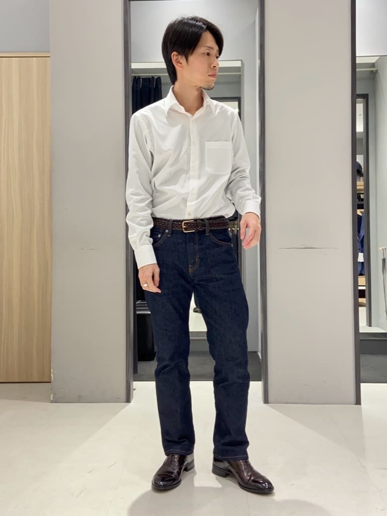 わいずみさんの「TAKEO KIKUCHI｜【360&deg;ストレッチ／セットアップ対応】None Of Stress ジャケット」を使ったコーディネート