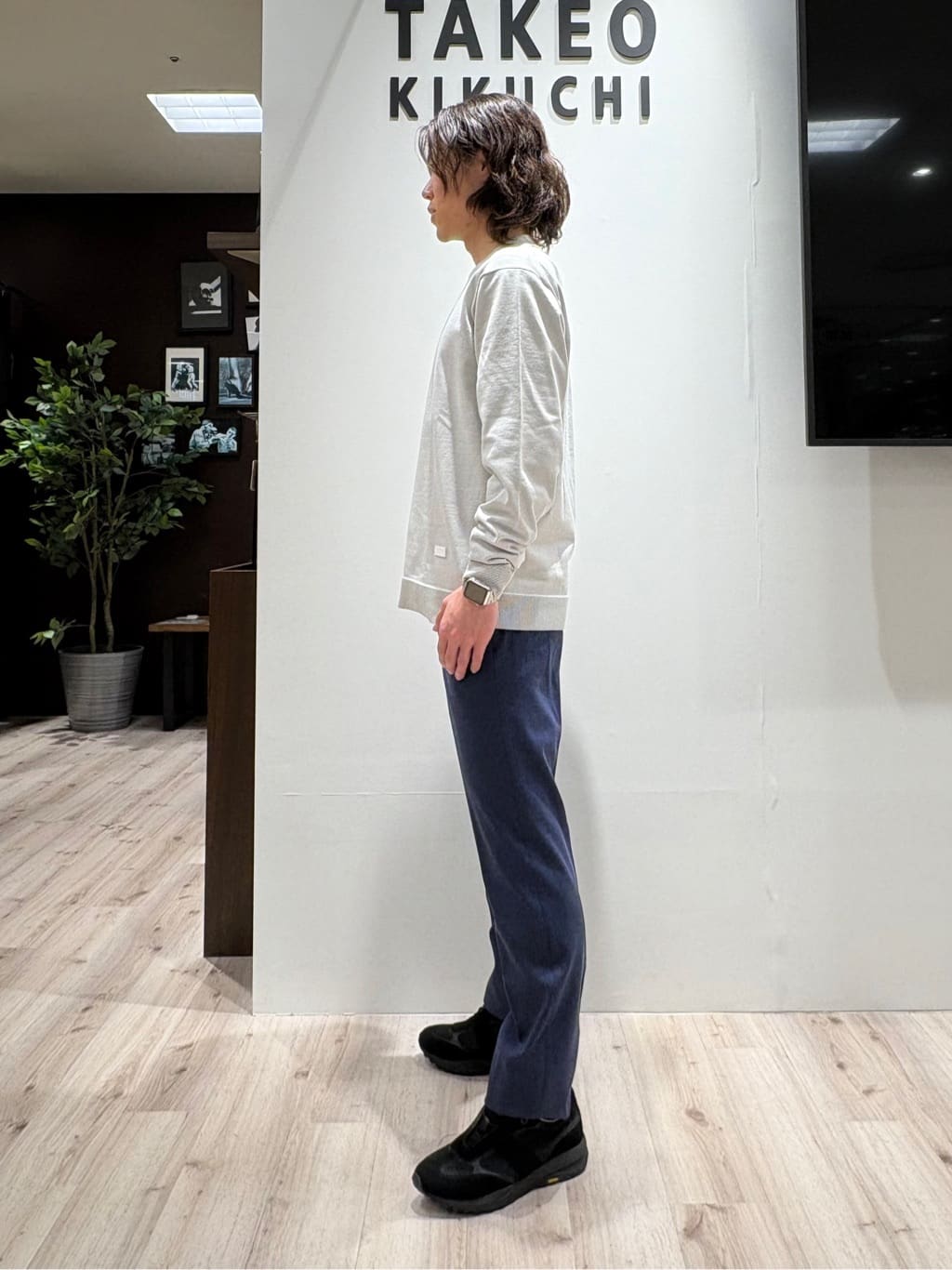 Kaiさんの「TAKEO KIKUCHI｜◆メランジ ハニカム ストレッチ ジャケット」を使ったコーディネート