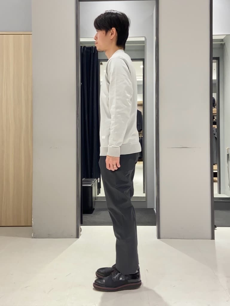 わいずみさんの「TAKEO KIKUCHI｜【360&deg;ストレッチ／セットアップ対応】None Of Stress ジャケット」を使ったコーディネート
