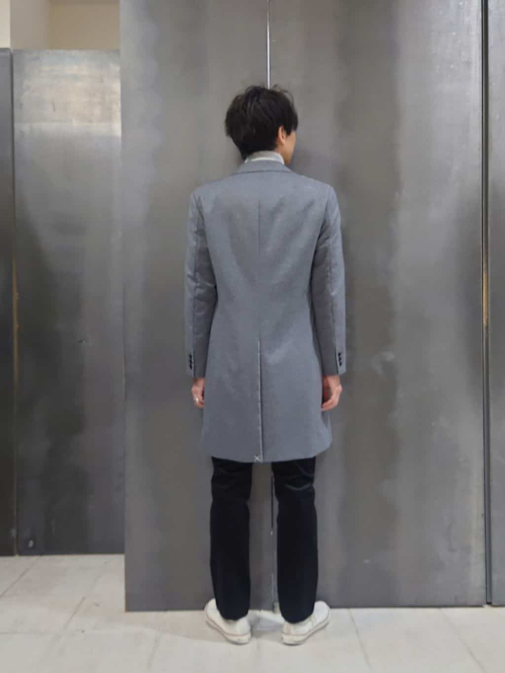 kawamuさんの「TAKEO KIKUCHI｜ウールカシミヤブレンド チェスターコート」を使ったコーディネート
