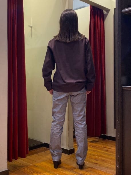 かわぴーさんの「TAKEO KIKUCHI｜【Made in JAPAN】播州織 ヘリンボン ストレート パンツ」を使ったコーディネート