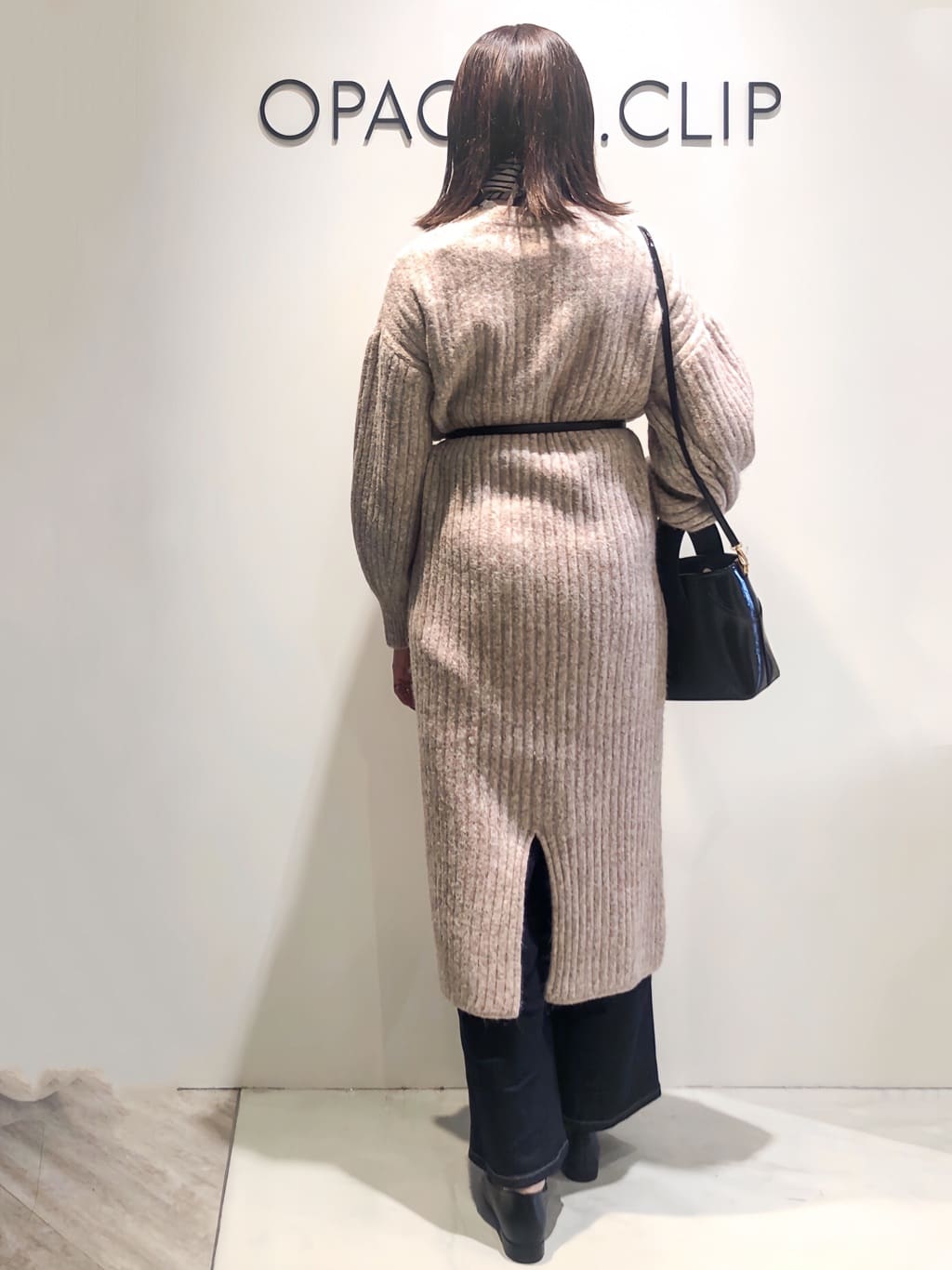 もんちゃんさんの「OPAQUE.CLIP｜ノンホール細ベルト」を使ったコーディネート