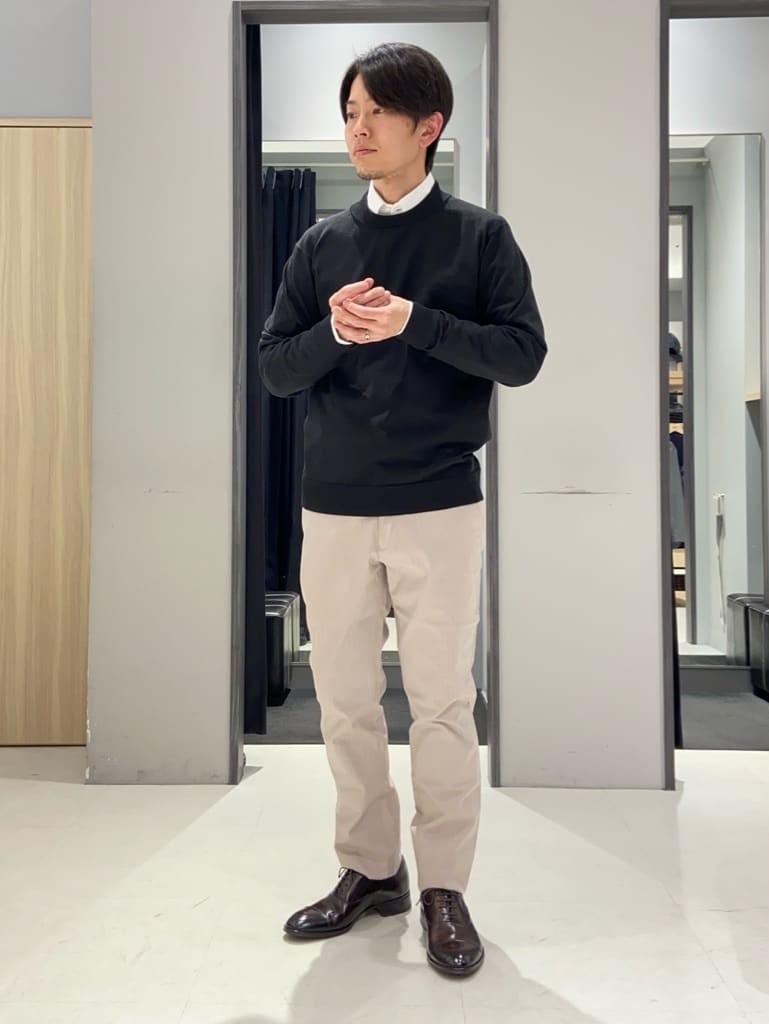 わいずみさんの「TAKEO KIKUCHI｜【Made in JAPAN】市松紋 ドレスシャツ」を使ったコーディネート