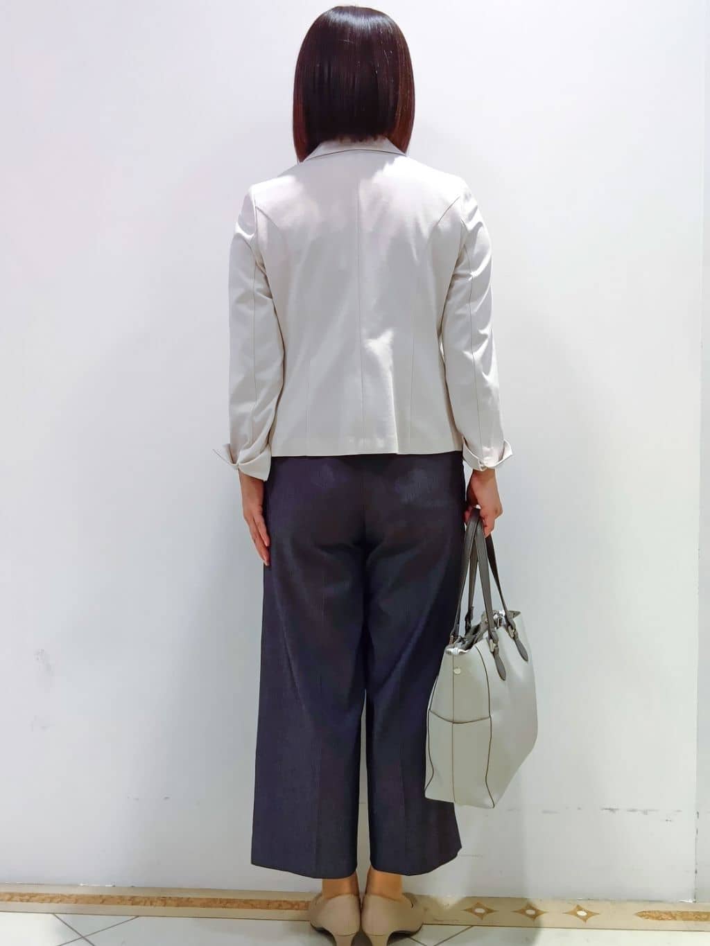 tomoさんの「Reflect｜◆【SS-4Lサイズ／洗える】匠ジャケット／ベーシックテーラード」を使ったコーディネート