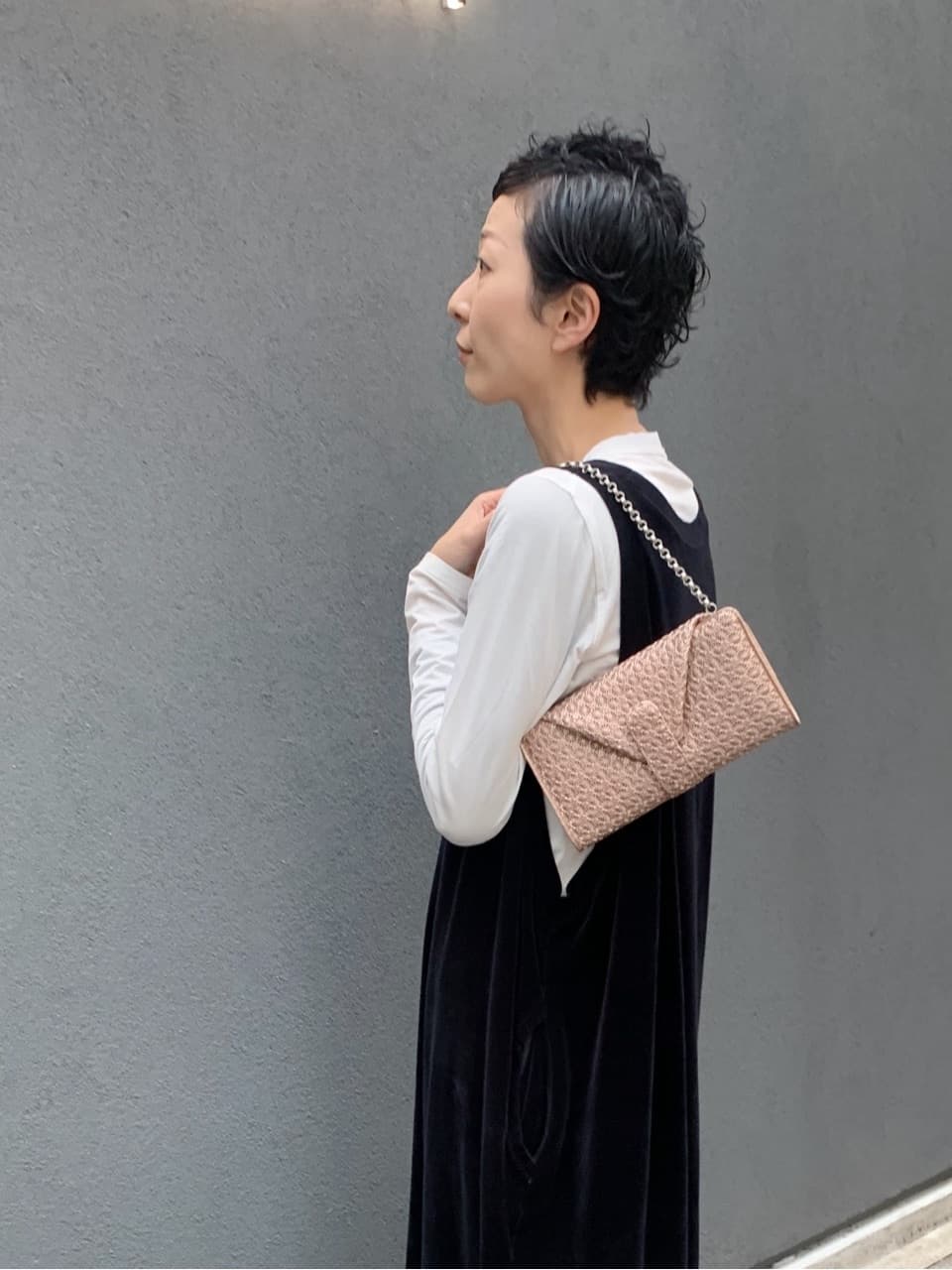 Kさんの「HIROKO HAYASHI｜GIRASOLE（ジラソーレ）チェーン付長財布」を使ったコーディネート