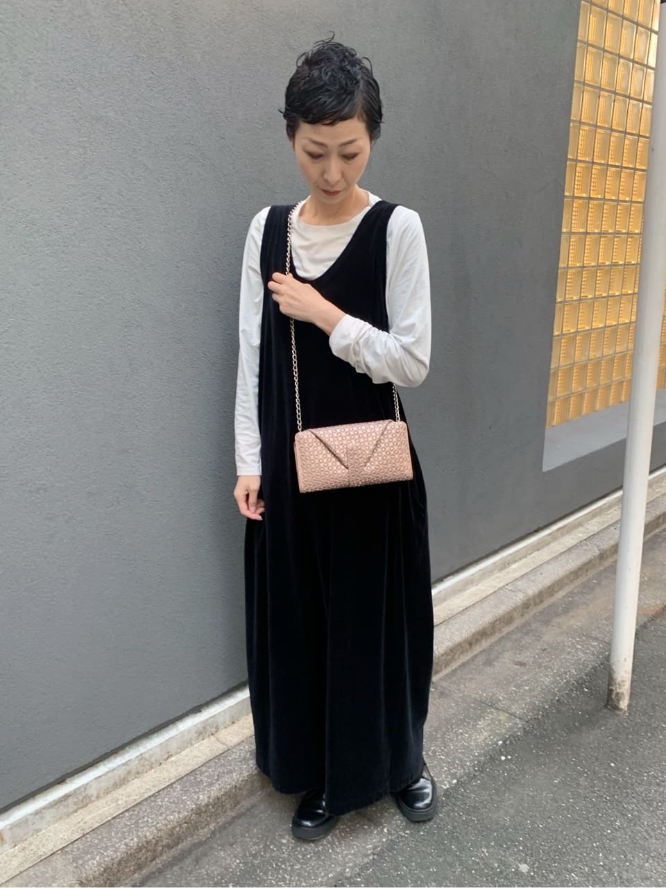 Kさんの「HIROKO HAYASHI｜GIRASOLE（ジラソーレ）チェーン付長財布」を使ったコーディネート
