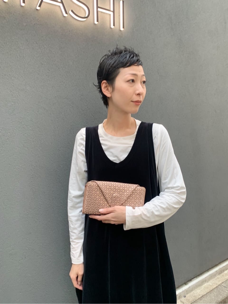Kさんの「HIROKO HAYASHI｜GIRASOLE（ジラソーレ）チェーン付長財布」を使ったコーディネート