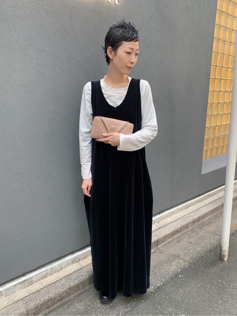 Kさんの「HIROKO HAYASHI｜GIRASOLE（ジラソーレ）チェーン付長財布」を使ったコーディネート