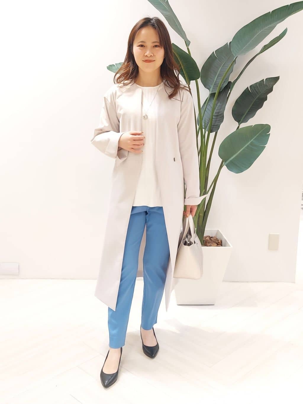 YuKaRiさんの「UNTITLED｜トリプルワントップペンダント」を使ったコーディネート