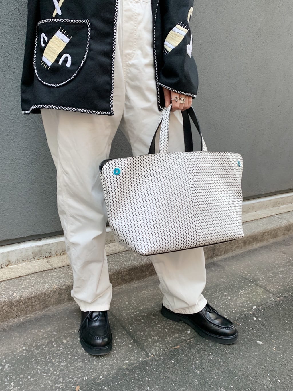 Iさんの「HIROKO HAYASHI｜OTTICA（オッティカ）ハンドトートバッグS」を使ったコーディネート