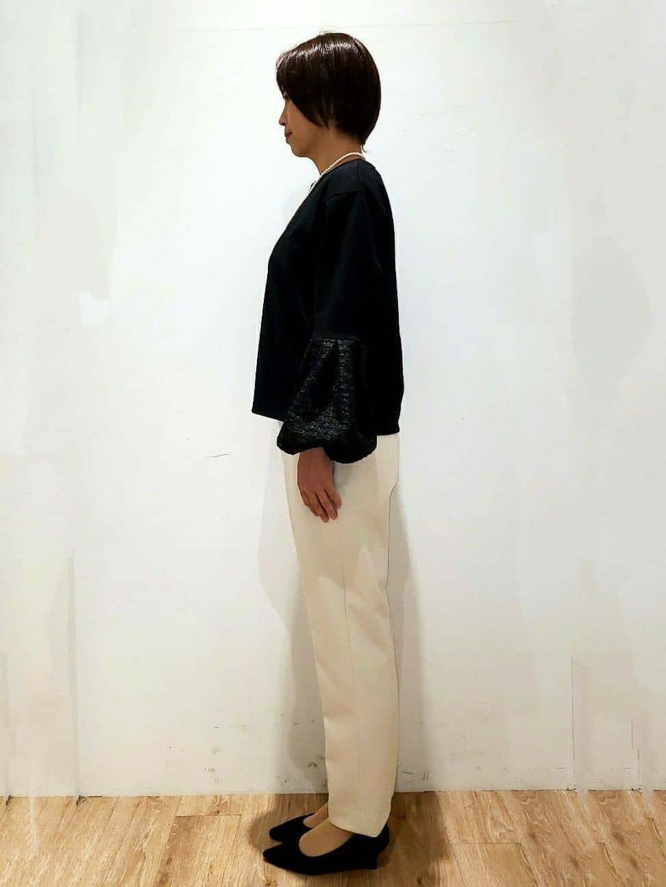 SHIMAKOさんの「OPAQUE.CLIP｜◆【抗菌防臭加工／低反発クッション】名品　ポインテッドトゥパンプス」を使ったコーディネート