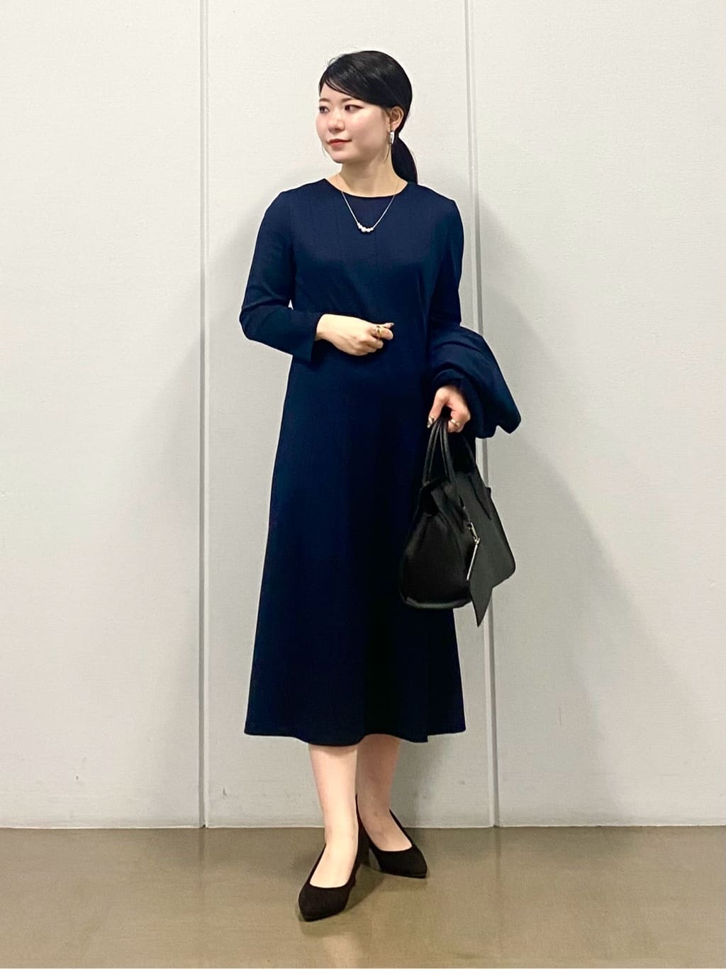 misakiさんの「INDIVI｜◆【合皮／マルチWAY／サブバッグ付】ミニショルダーバッグ」を使ったコーディネート