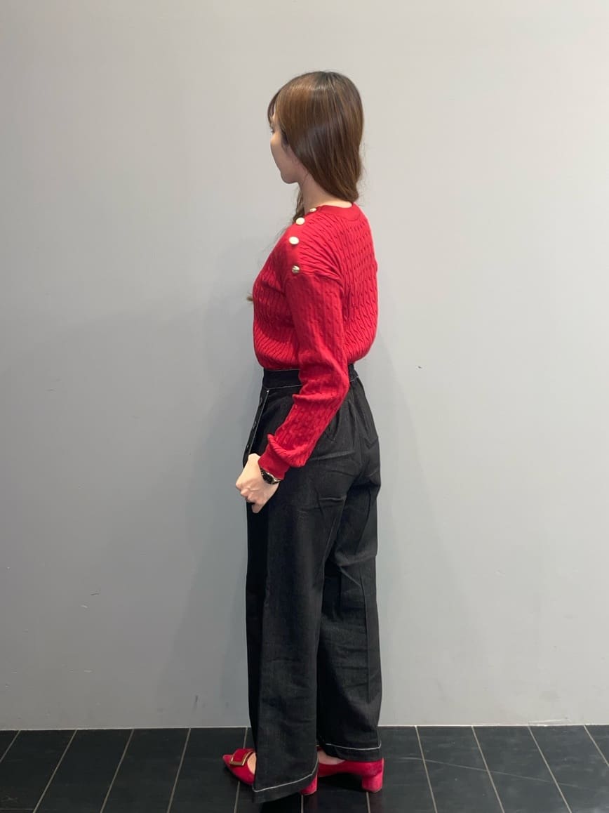 norimiさんの「THE SHOP TK｜【美脚/オ―ルシーズン】デニムマリンパンツ/洗濯機OK」を使ったコーディネート