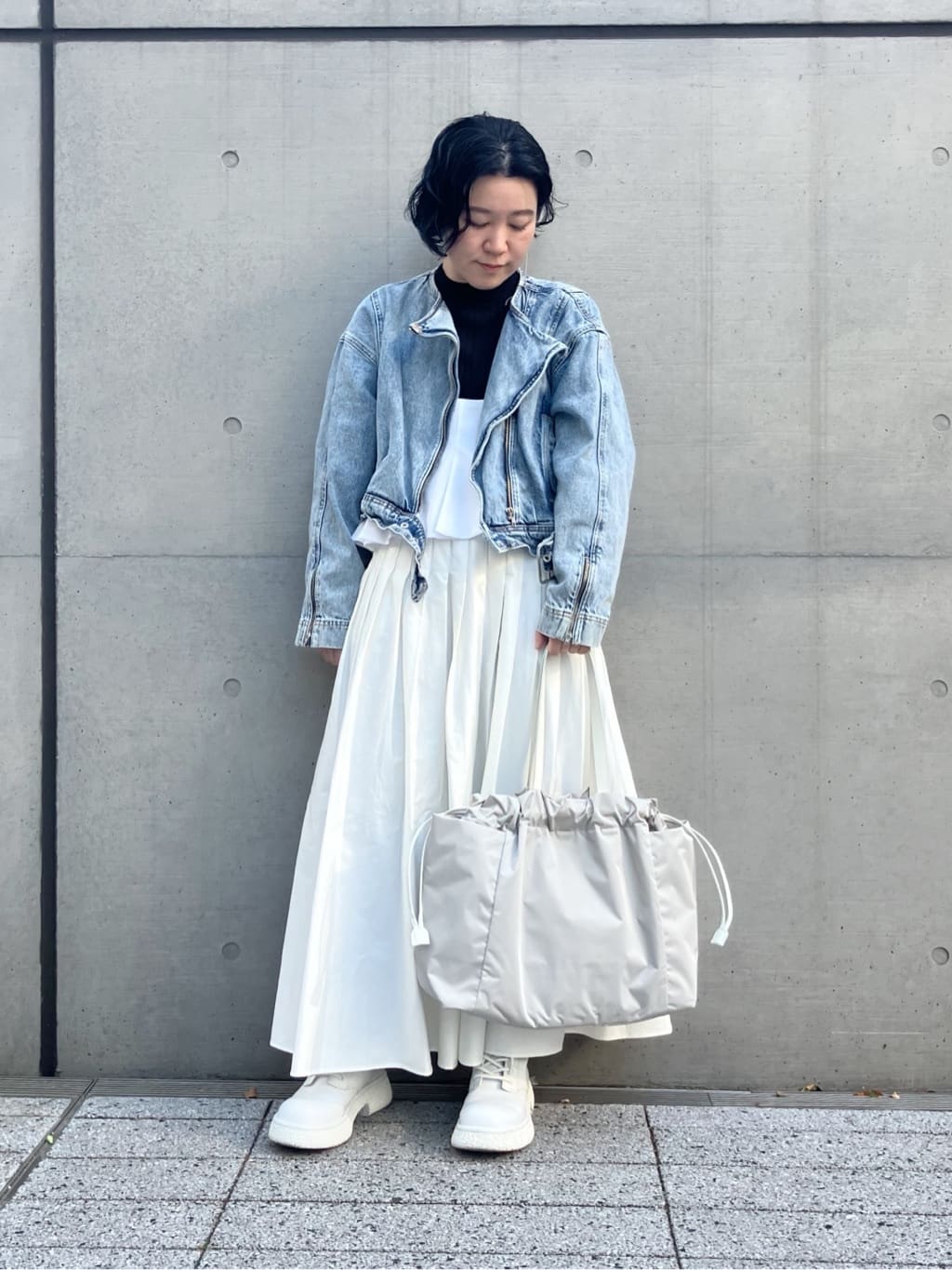 Cさんの「HIROKO HAYASHI｜LUINI（ルイーニ）トートバッグ」を使ったコーディネート