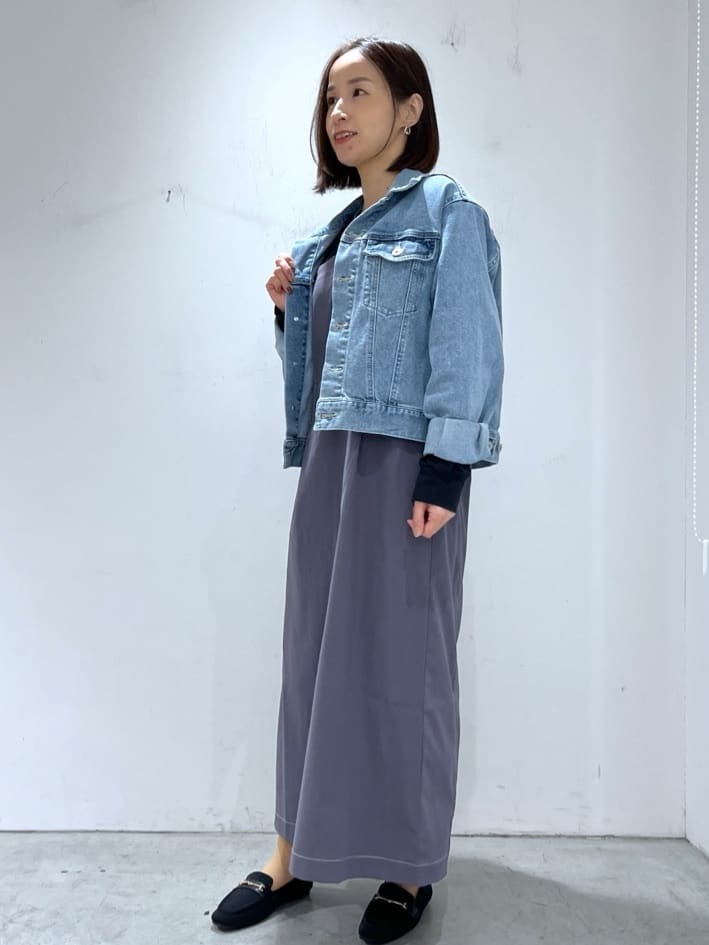 yuuさんの「OPAQUE.CLIP｜◆ストレッチデニムジャケット【洗濯機洗い可】」を使ったコーディネート