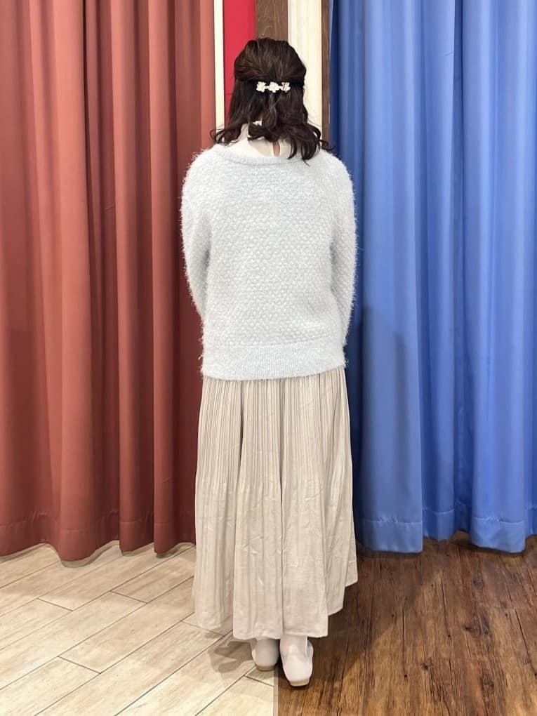 ゑさんの「SHOO･LA･RUE｜◆【S-3L/洗える/セレモニー】さらり軽やか スタンドカラー フリルブラウス」を使ったコーディネート