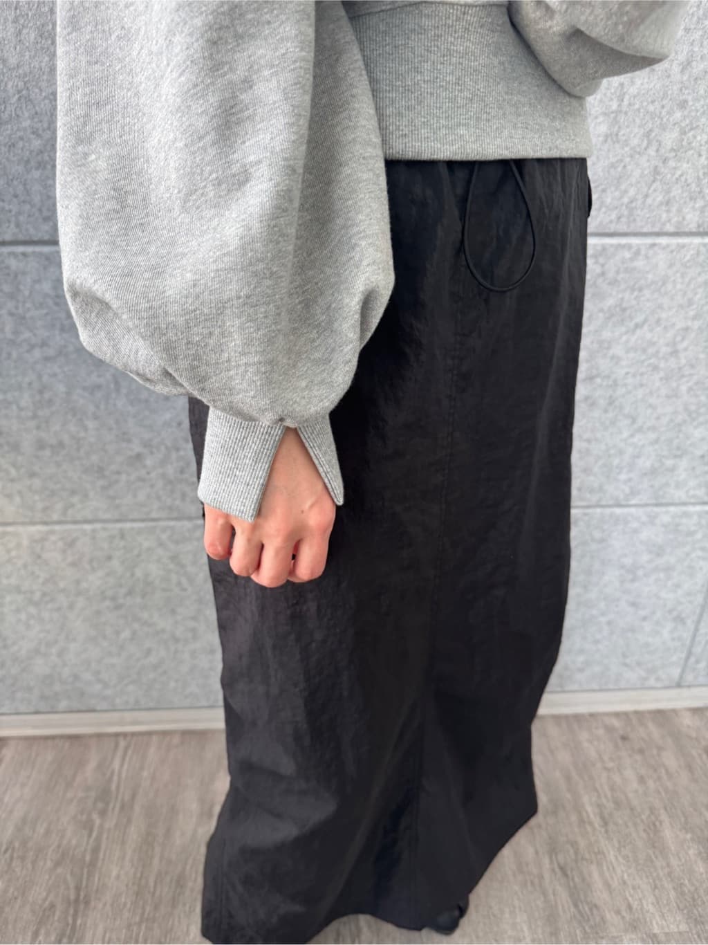 designer yukaさんの「CODE A｜puff zip sweat」を使ったコーディネート