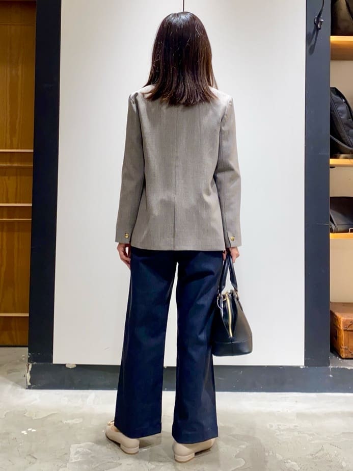 shikaさんの「THE SHOP TK｜◆【ONOFF活躍／セレモニー／通勤】CAVIAN Wブレストジャケット／洗える」を使ったコーディネート