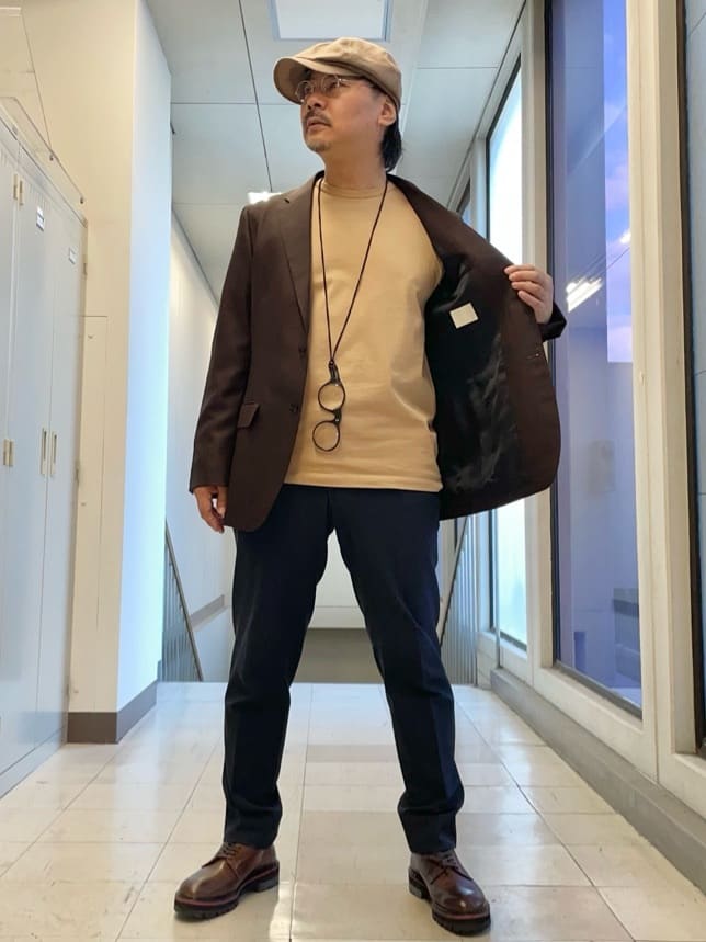 MAKOTO AIさんの「TAKEO KIKUCHI｜【THE FLAGSHIP】バラシャジャケット」を使ったコーディネート