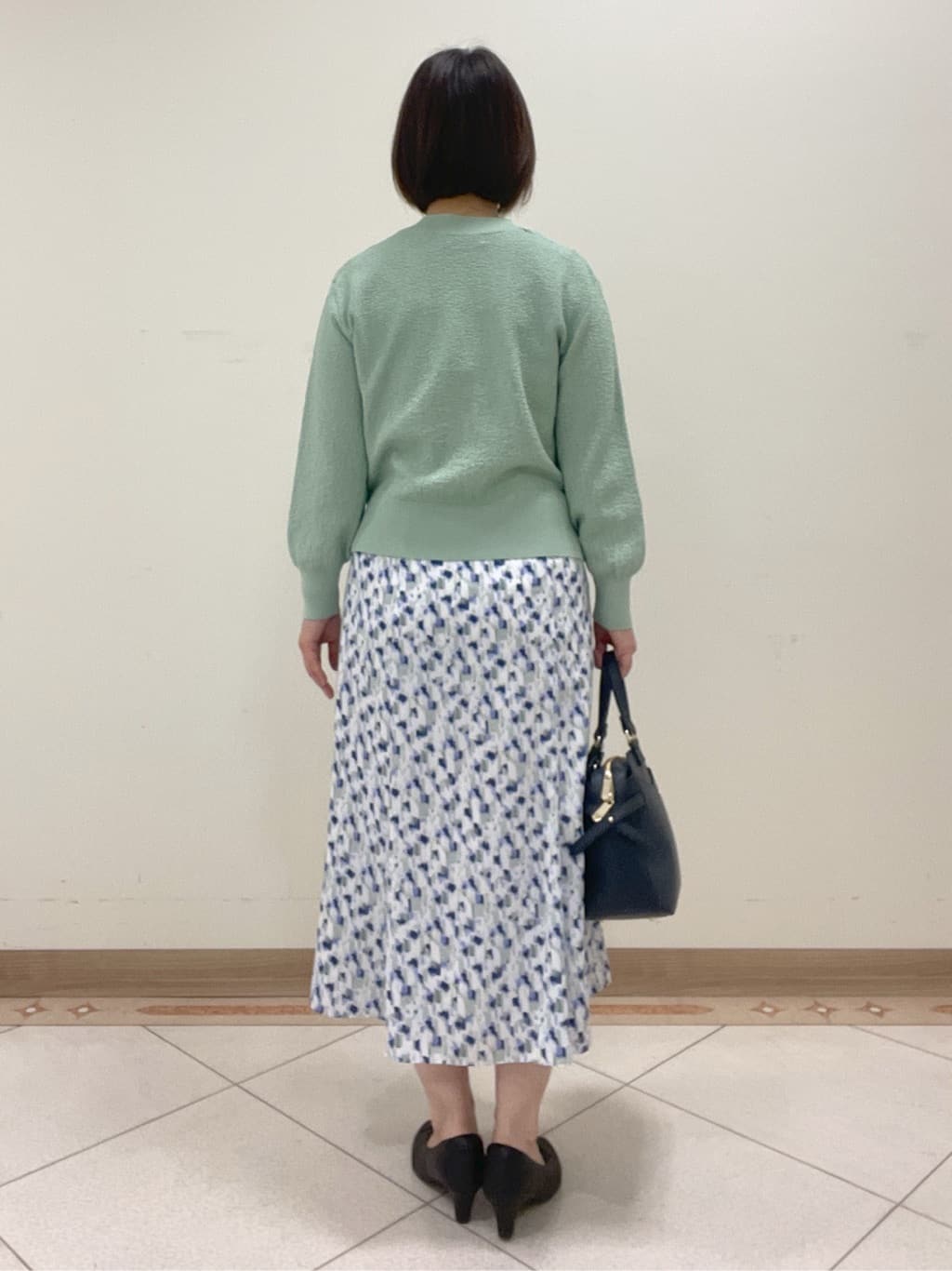 hanaさんの「Reflect｜◆プチハイネックジャカードニット」を使ったコーディネート