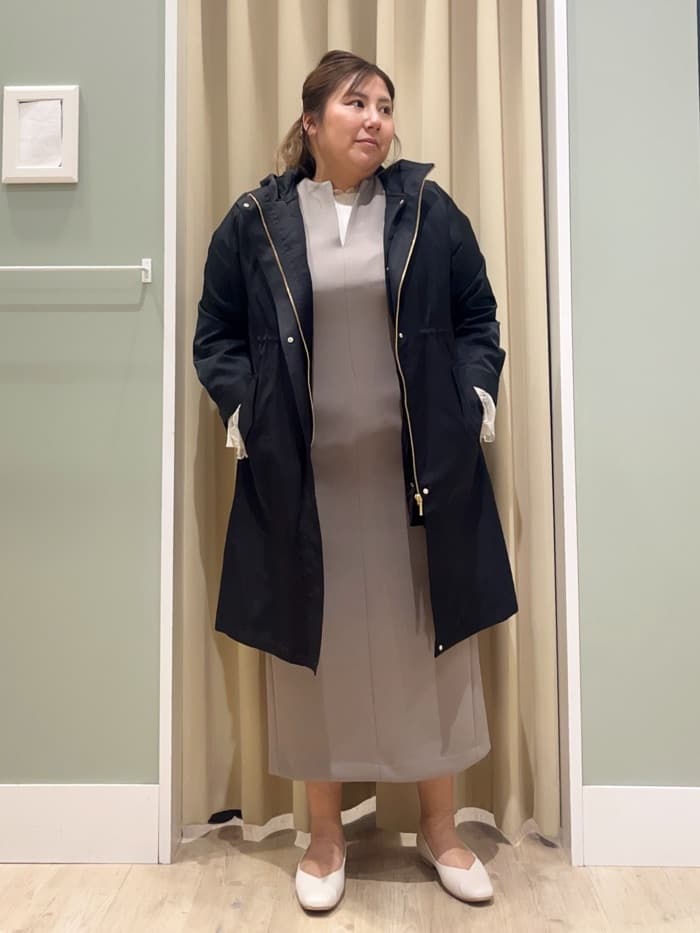 ゆうmamaさんの「grove｜◆【撥水】3WAYキルトライナーセットロングマンパ」を使ったコーディネート
