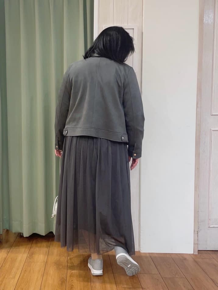 ke-yさんの「SHOO･LA･RUE｜◆【洗える/S-LL/ちくちくしにくい】大人のための ロゴ入りスウェットライクニット」を使ったコーディネート