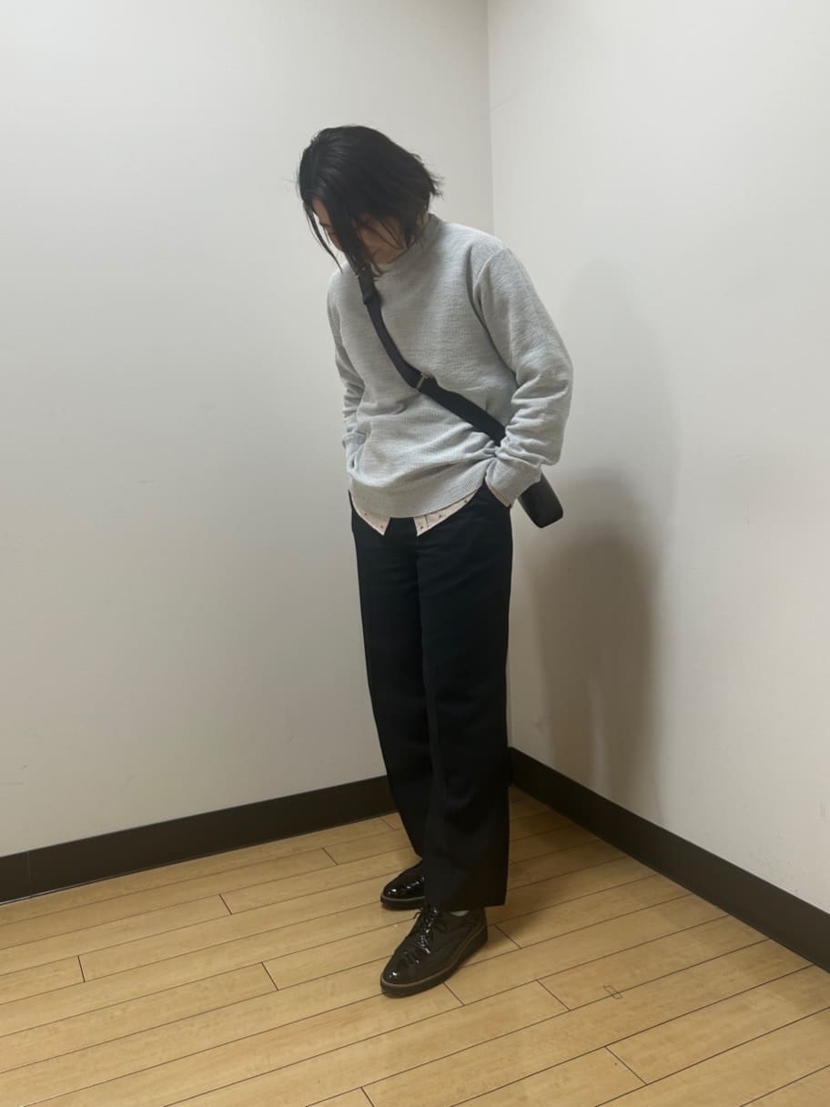 okaさんの「TAKEO KIKUCHI｜ハットモチーフ ジャカード ストライプ シャツ」を使ったコーディネート